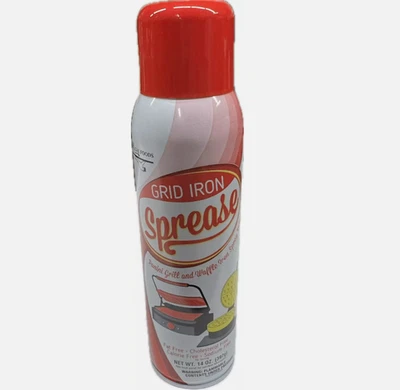 Grid Iron Sprease Panini Grill and Waffle Iron Release Spray 14oz. - Image 1 of 3