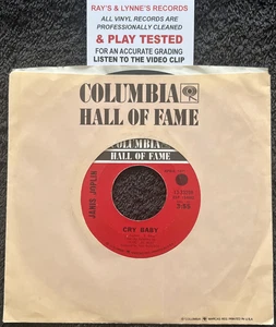 Janis Joplin - Cry Baby (MISS DIOR ADVERT)/ Mercedes Benz 7'' US TESTED EX VIDEO - Picture 1 of 7