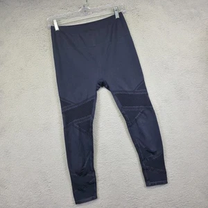 Fabletics Leggings Womens M Blue Mosaic High Waisted 7/8 Performance Athletics - Picture 1 of 14