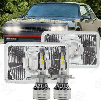 Faros LED de 4x6"" para Chevrolet Caprice Monte Carlo 1977-1986 2 piezas Foto 1 de 4