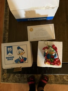 Disney Grolier Early Moments 50 Years Of Donald Duck Ornament - Picture 1 of 3