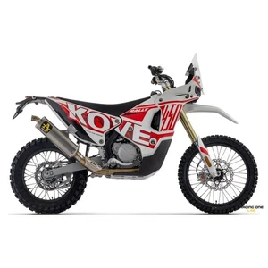 TUBO DE ESPAPE ARROW TITANIO HOMOLOGATO EURO5 / EURO5+ POR KOVE 450 RALLY 23-25 - Imagen 1 de 3