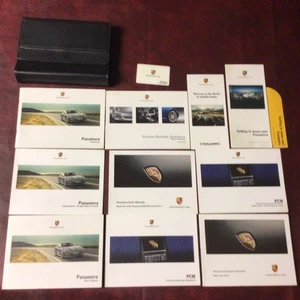 2013 PORSCHE PANAMERA COMPLETE OWNERS MANUAL BOOKS REF MAINT NAV GUIDE CASE ALL - Bild 1 von 8