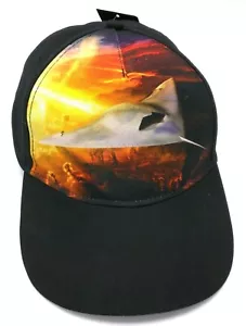 BOEING : ABOVE AND BEYOND exhibit black adjustable cap / hat ** NEW ** - concept - Picture 1 of 7