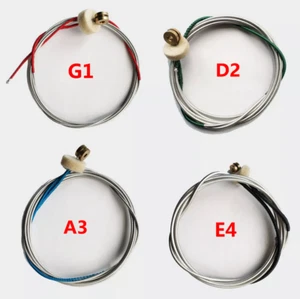1 juego de 1/2 graves verticales cuerda de doble bajo aleación de aluminio-magnesio al-mg G D A E - Imagen 1 de 5