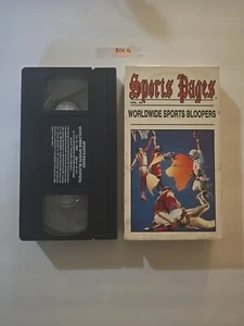 Sports Pages: Worldwide Sports Bloopers (VHS, 1993) - Picture 1 of 6