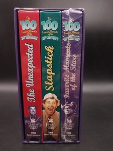 THE 100 FUNNIEST MOMENTS OF THE 20TH CENTURY ON VHS - Imagen 1 de 6