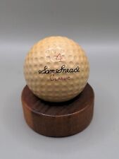 Sam Snead Classic Logo Golf Ball Vintage Wilson Collectors Display Ball