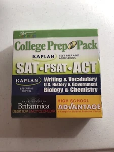 College Prep Pack SAT PSAT ACT,  2006 Southwestern Co. Kaplan, Sealed - Picture 1 of 2