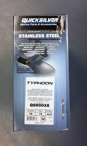 Quicksilver Stainless Propeller 14 x 19 QS6003X - Picture 1 of 3