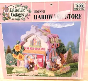 Vintage Cottontale Cottages - Baumarkt - Osterdorf handbemaltes Porzellan - Bild 1 von 5