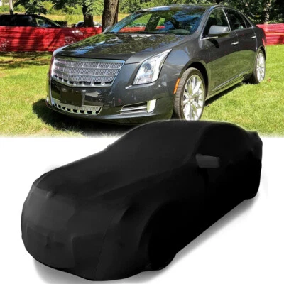Cubierta de auto elástica a prueba de polvo personalizada negra para Cadillac CTS CTS-V 2003-2019 Foto 1 de 4