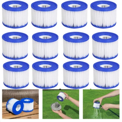 2/10Pcs For Bestway Lazy Lay-Z-Spa Filters VI Cartridge Hot Tub Swimming Pool UK - Image 1 of 4