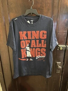 NBA LeBron James Cleveland Cavaliers Kings Of All Kings Shirt Mens Size XXL - Picture 1 of 10