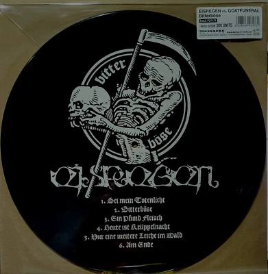 EISREGEN / GOATFUNERAL bitterböse Ltd. Picture Vinyl NEU & OVP - Bild 1 von 3