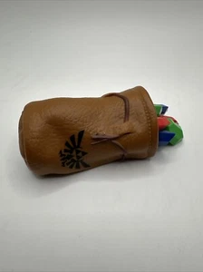 Limited Edition Nintendo Legend of Zelda Rupee Wallet/Brown Bag Vinyl Figure - Picture 1 of 5