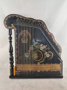 Antike Zither Konzert Harfen (Antikes Sammlerstück) - Bild 1 von 24
