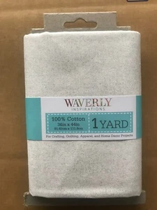 Waverly Light Blue Sparkly Cotton Fabric 44" X 36" - Picture 1 of 2