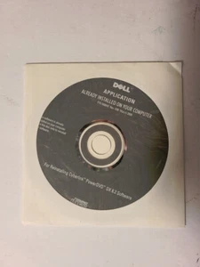 Dell Reinstallation Disc CyberLink, PowerDVD DX 8.2 software M084R Sealed (0M5J) - Picture 1 of 2