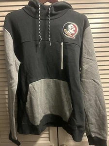 Men's Nike Black Florida State Seminoles AV-15 2.0 Slim Fit Pullover Hoodie XL - Picture 1 of 5