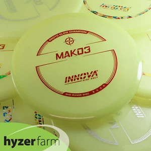 Innova CHAMPION PROTO GLOW MAKO3 *pick your weight & color* Hyzer Farm disc golf - Picture 1 of 6