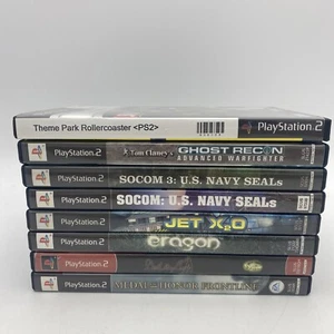 Sony PlayStation 2 PS2 Games Lot of 8- Bundle Jet X2O, Devil May Cry, Eragon - Picture 1 of 8
