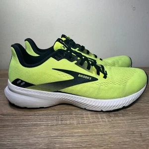 Brooks Launch 8 Hombres Talla 8.5 Zapatos Amarillo Negro Tenis Atléticos para Correr - Imagen 1 de 11