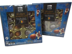2er Pack Moser Roth Belgische Muschel Europäische Süßigkeiten Schokoladentrüffel 20 Stück - Bild 1 von 8