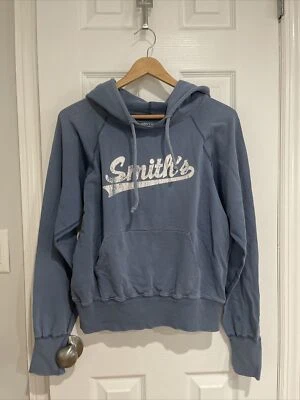 Smith’s Cozy Clothes Logo Sudadera con Capucha Talla Mediana Unisex Azul Foto 1 de 4