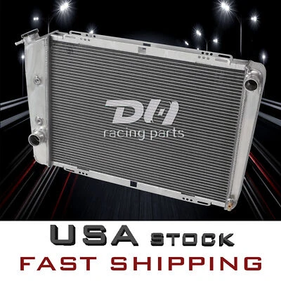 Radiador de aluminio de 3 filas apto para Lincoln Continental Base V8 1968 1969 7,0 L 7,5 L 7,6 L Foto 1 de 4