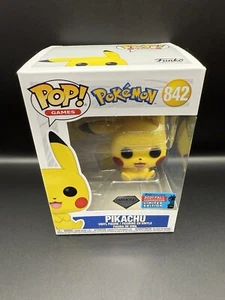 Pikachu #842 Diamond Funko POP! - 2021 Shared Con Exclusive - Brand New - - Picture 1 of 7