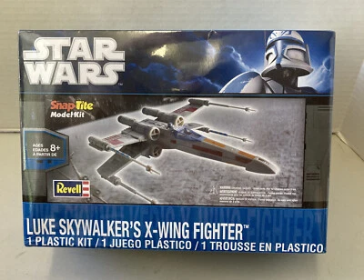 NEW!! Revell Star Wars Luke Skywalker's "X-WING FIGHTER" Snap Tite Kit Skill 1 - Image 1 of 4
