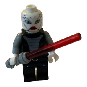 Asajj Ventress -BLACK Torso 7957 Clone Sith Star Wars LEGO® Minifigure - Picture 1 of 7