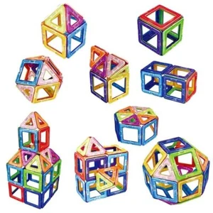 80 Pcs Construction Building Blocks DIY 3D Designer Bricks Kids Toy - Picture 1 of 11