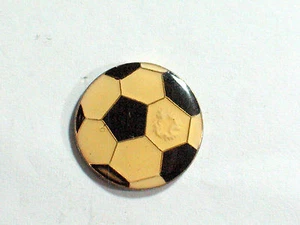 Soccer Ball Pin Lapel Pin Badge - Picture 1 of 3
