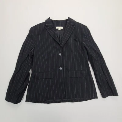 Chaqueta Amanda Smith Mujer 12 Negro Blazer Abrigo Informal Cómodo Elegante Foto 1 de 4