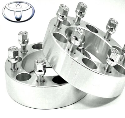 4 peças para TOYOTA FJ CRUISER 6 lug ESPAÇADORES ADAPTADOR DE RODA 2,00 polegadas # 6550E1215 - Imagem 1 de 4