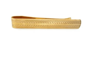 Vintage Anson Gold Filled Letter Tie Bar Clip - Picture 1 of 9