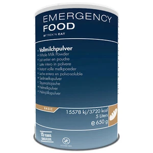 Emergency Food Vollmilchpulver 650 g Dose Prepper Notnahrung Langzeitnahrung - Bild 1 von 3
