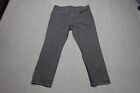 Levi's 541 Pants Mens 36x30 Gray Athletic Fit Chino Western Cowboy Rancher Dark