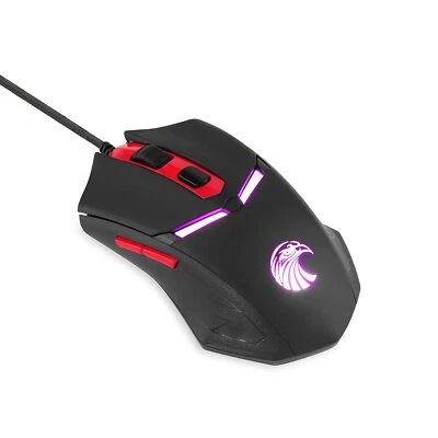 6 Buttons 3600DPI Optical USB PC Notebook Gaming Mouse Player Mouse 4-Color LED - Image 1 of 4
