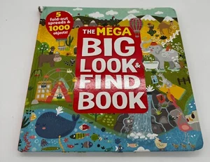 The MEGA Big Look Find Book: 5 fold-out spreads 1000 objects (Big Lo - GOOD - Picture 1 of 11