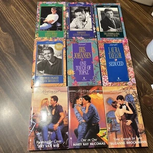 Loveswept Romance Book Lot 9 PB Assorted Authors Mixed Used 1990’s - Picture 1 of 19