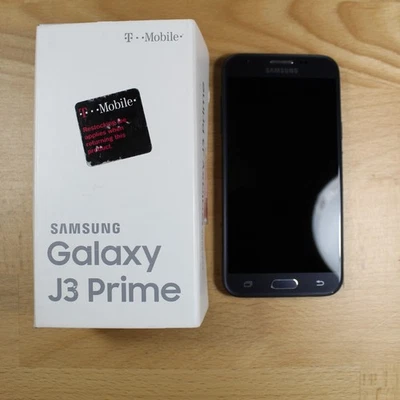 Samsung Galaxy J3 Prime - 16 ГБ - черный (T-Mobile) на запчасти непроверенный - Изображение 1 из 4