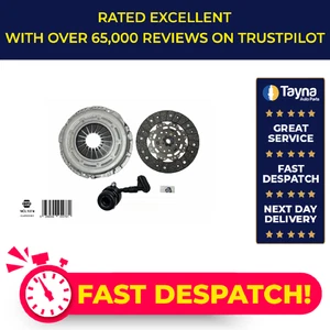 Clutch Kit fits FORD FOCUS Mk3 TDCi 1.6D 10 to 20 240mm NAPA 1685547 1685761 New - Picture 1 of 7