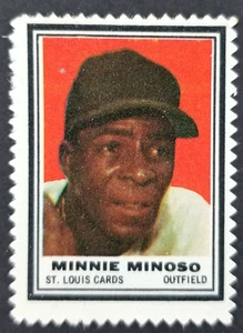 1962 Topps Briefmarken Minnie Minoso - Bild 1 von 2