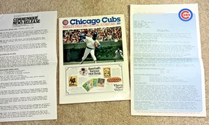 April 7, 1983 CHICAGO CUBS Scorecard / PRESS & MEDIA Info vs. MONTREAL EXPOS - Picture 1 of 10