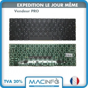 Clavier Apple MacBook Pro 13"/15" A1706 A1707 2016 2017 Français Azerty - Afbeelding 1 van 1