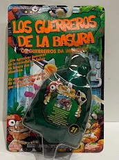 #21 Los guerreros de la basura Galoob vintage figura acción blister sin abrir - Imagen 1 de 2