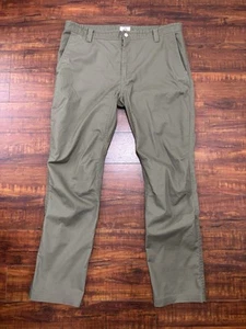 Livsn Hose Herren 38 x 32 grün Utility Wandern Outdoor Workwear Roll Tab - Bild 1 von 14